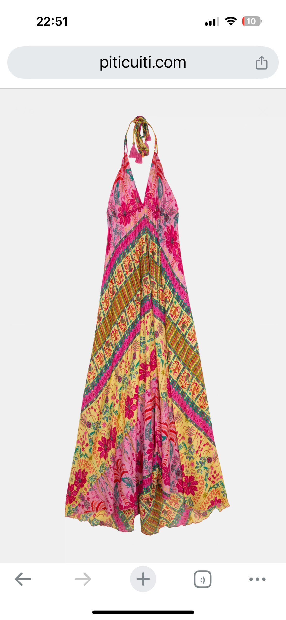 Mauricio Purple Long Dress