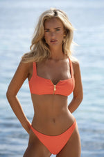Load image into Gallery viewer, Bahamas Zip-Up Bikini
