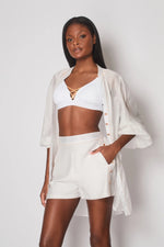 Load image into Gallery viewer, Martinique Soft Sheen Cotton Shorts
