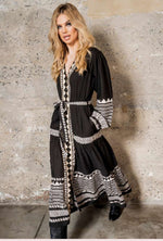 Load image into Gallery viewer, Rain Dress Black
