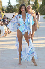 Load image into Gallery viewer, Palm Springs Wrap Maxi Kaftan
