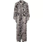 Load image into Gallery viewer, Tanzania maxi kaftan monochrome
