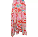 Load image into Gallery viewer, Kate Front Split Maxi Skirt Paradise Island
