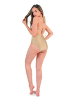 Load image into Gallery viewer, Andromeda gold bikini
