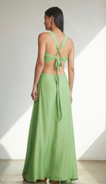Load image into Gallery viewer, LONG CUT-OUT DRESS
