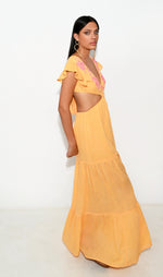 Load image into Gallery viewer, Niza long dress orange
