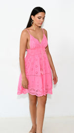 Load image into Gallery viewer, Vienna short dress pink
