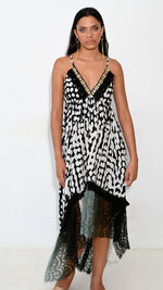 Load image into Gallery viewer, Vianca asimetric long dress
