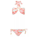 Load image into Gallery viewer, Fiji double ring bandeau bikini top
