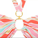 Load image into Gallery viewer, Fiji double ring bandeau bikini top
