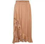 Load image into Gallery viewer, Kate front split maxi skirt Gold
