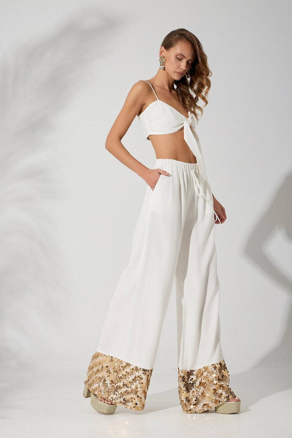 vestito parte bassa oro