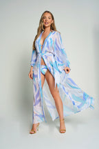 Palm Springs Wrap Maxi Kaftan