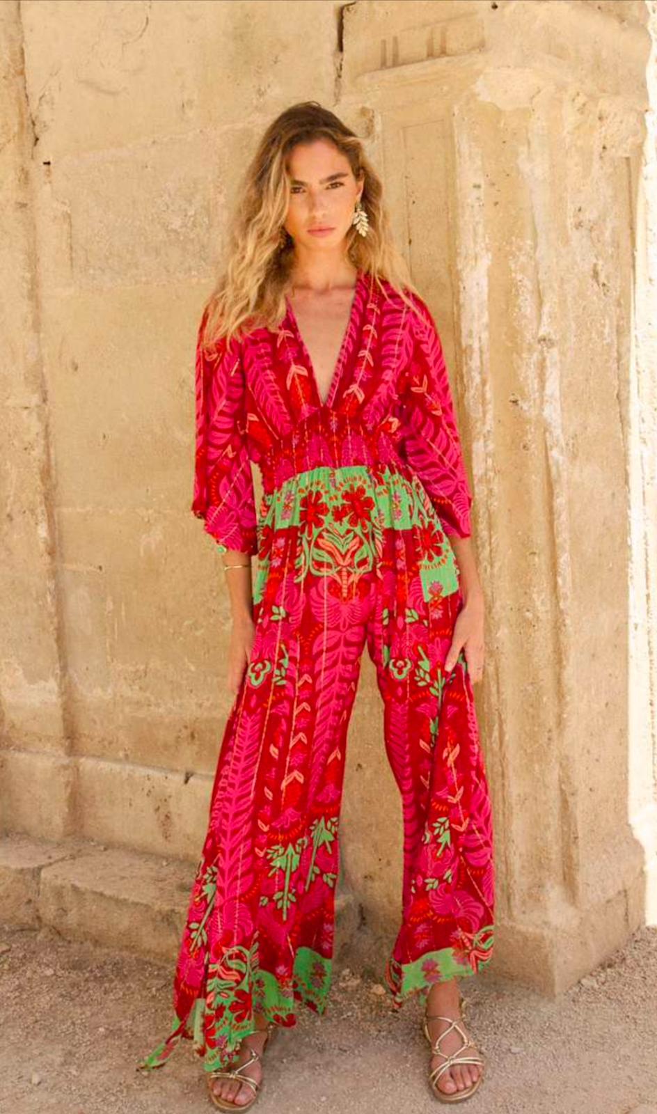 Ipanema Pink Jumpsuit