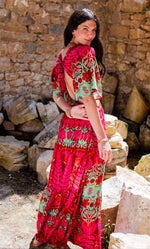 Load image into Gallery viewer, Ipanema Pink Cut Dress
