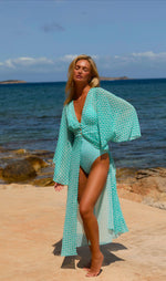 Load image into Gallery viewer, Barcelona Geo Maxi Kaftan
