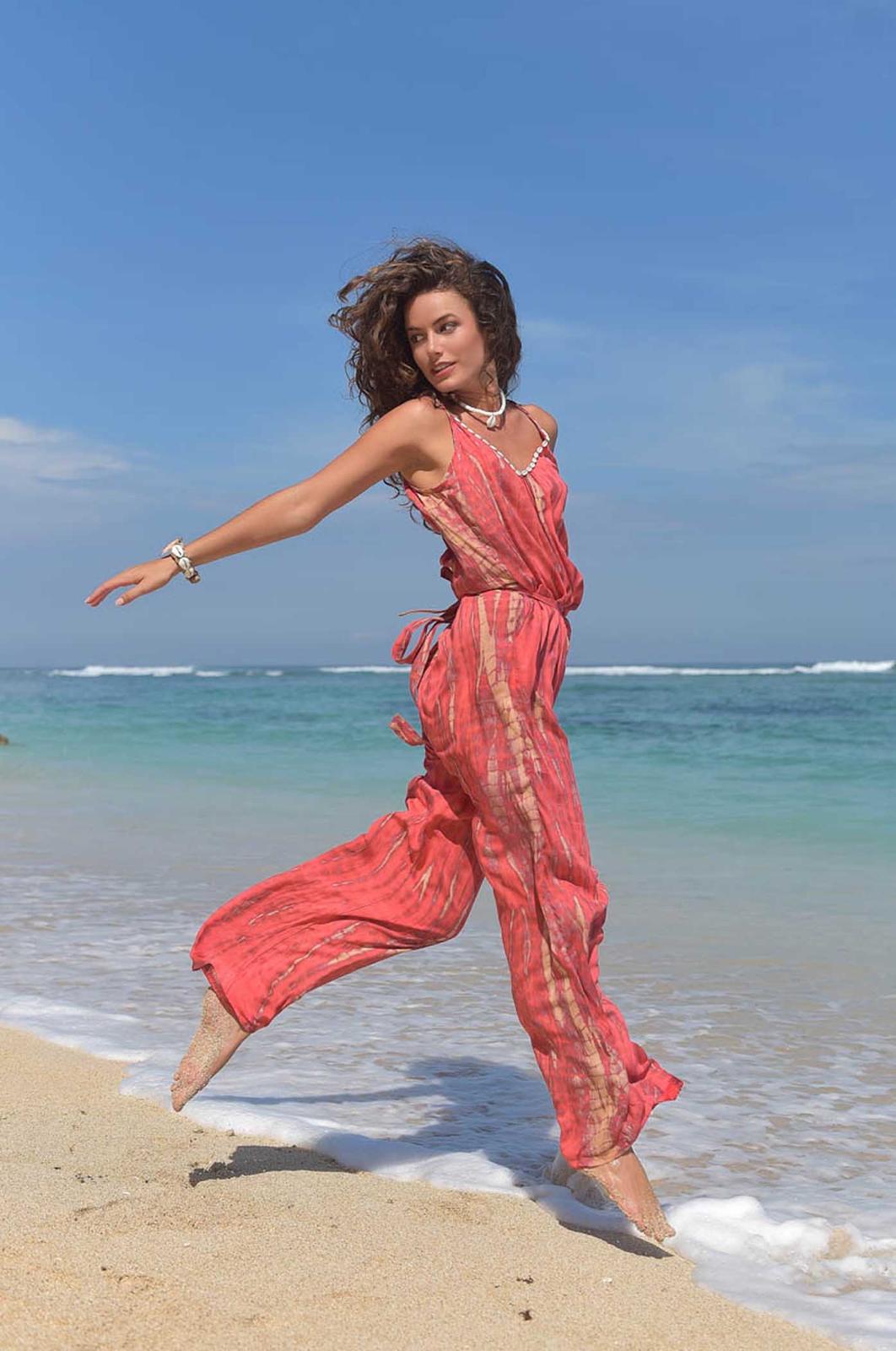 Jumpsuit Anna Moonstone Hot Coral