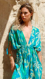 Load image into Gallery viewer, Bora Bora Aqua Kimono
