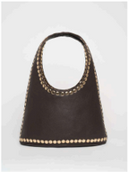 Bolso De Piel Marron Candem
