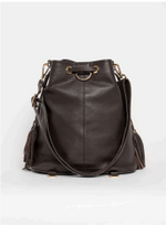 Load image into Gallery viewer, Fringe brown bag
