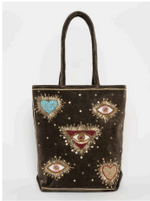 Load image into Gallery viewer, Shopper Stelar Velvet Verde
