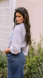 Load image into Gallery viewer, Camisa Bordada Shirt
