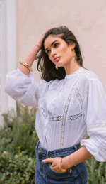 Load image into Gallery viewer, Camisa Bordada Shirt
