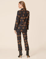 Load image into Gallery viewer, Crown print trousers
