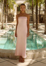 Load image into Gallery viewer, Delilah Maxi Dress Musk - Bridesmaid Dress
