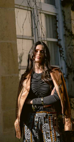 Load image into Gallery viewer, BIKER PIEL COBRE Jacket
