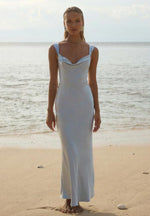 Load image into Gallery viewer, Margot Maxi Dress Ice Blue - Bridesmaid Dress
