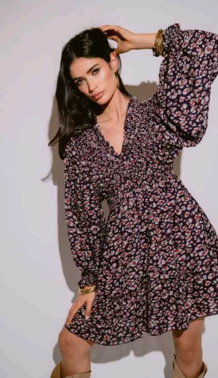 PURPLE VESTIDO Short Dress