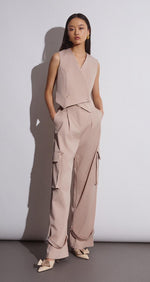 Load image into Gallery viewer, Ruffle Trousers - Christelle Nima 
