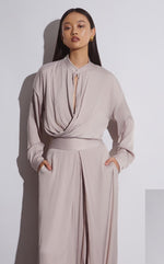 Load image into Gallery viewer, Satin Wrap Top - Christelle Nima 
