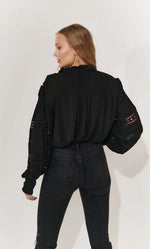 Load image into Gallery viewer, Simone Shirt Black - Piti Cuiti
