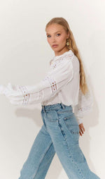 Load image into Gallery viewer, Simone Shirt White - Piti Cuiti
