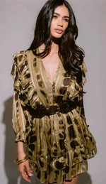 Load image into Gallery viewer, LILI GREEN Short Dress
