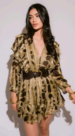 Load image into Gallery viewer, LILI GREEN Short Dress
