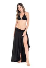Load image into Gallery viewer, Sarong Wrap Black
