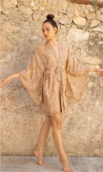 Load image into Gallery viewer, Sofia Kimono Beige
