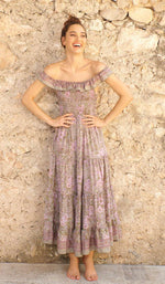 Load image into Gallery viewer, Indira Dress Purple
