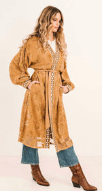 Load image into Gallery viewer, Marion Kimono Camel
