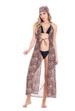 Load image into Gallery viewer, Animal Print Kimono
