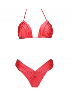 Load image into Gallery viewer, Fleur Bikini Red
