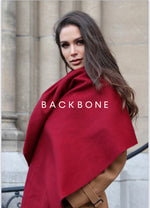 Load image into Gallery viewer, Merlot Red Oversized Cashmere Shawl

