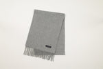 Load image into Gallery viewer, Dark Grey Cashmere Scarf
