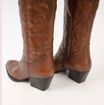 Load image into Gallery viewer, Tan Leather Boots
