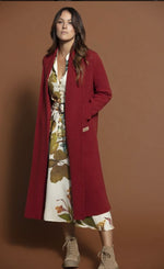 Load image into Gallery viewer, Terracotta Knitted Coat
