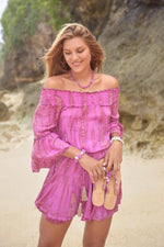 Load image into Gallery viewer, Freya Moonstone Dress Furple
