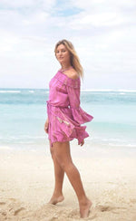 Load image into Gallery viewer, Freya Moonstone Dress Furple
